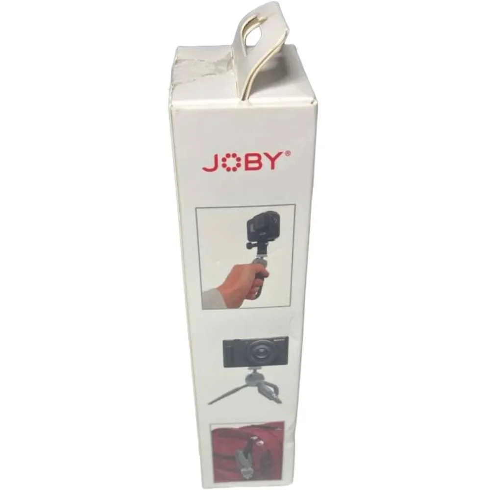 JOBY HandyPod Clip Tripod Phone Mount Foldable Tabletop Grey Vlogging Camera